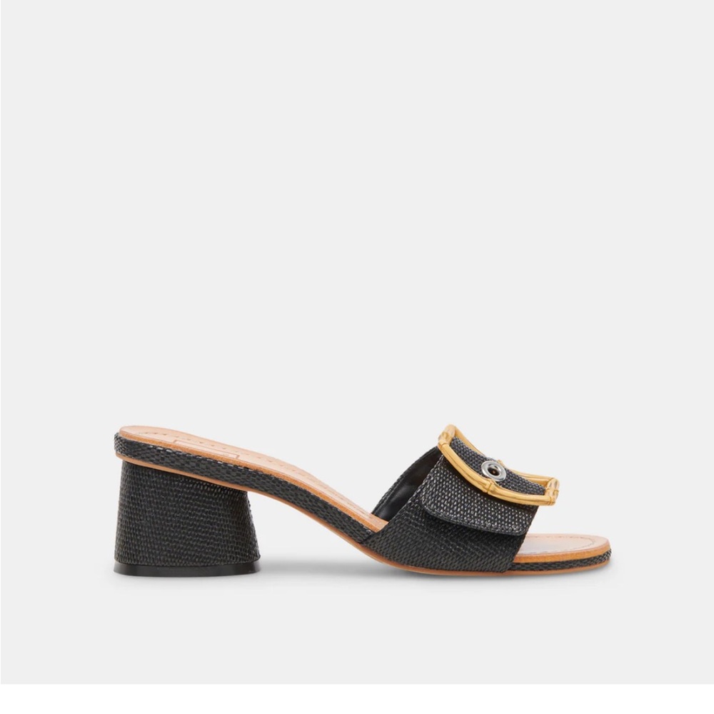 Black slip on dolce vita sandals